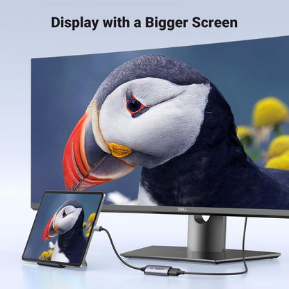 Ugreen, Usb-C Male To Display Port Female Braided Convertor Support 8K@60Hz, 4K@240Hz - Cm654 15575
