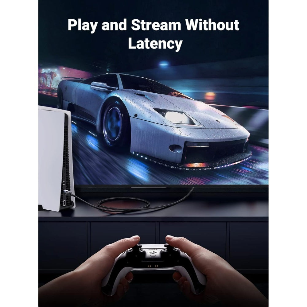 Ugreen, Rj45 Cat8 Class ? F/Ftp Ethernet Cable With Braid, 40Gbps High Speed - Nw153, Available in Different Sizes