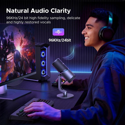 Ugreen, Usb Microphone For Pc With Rgb Lights For Streaming, Gaming, Podcasting, Recording, Laptop, Ps5 - Cm769 35629