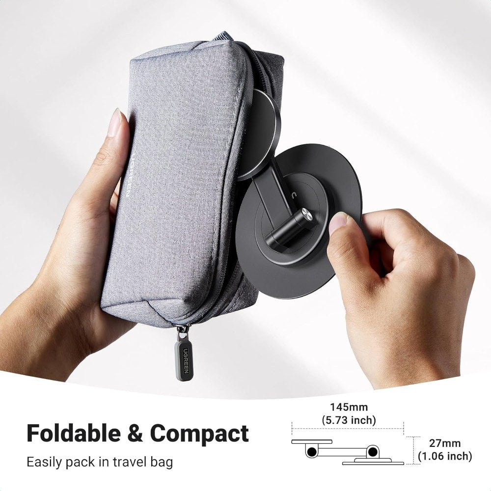 Ugreen, Magnetic Phone Stand For Magsafe, Height Adjustable With 360-Degree Rotating Base - Lp862 45376