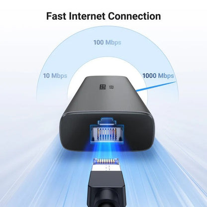 Ugreen, 6-In-1 Usb-C Hub Docking Station 2X Usb + Usb-C + Hdmi 4K/60Hz + Pd Port - Cm512 45000
