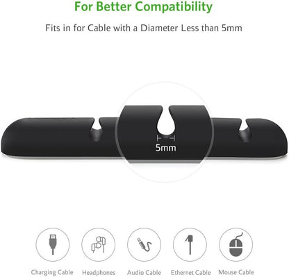 Ugreen, Cable Organizer With 4 Slots - Pack Of 2 - Lp114 30762