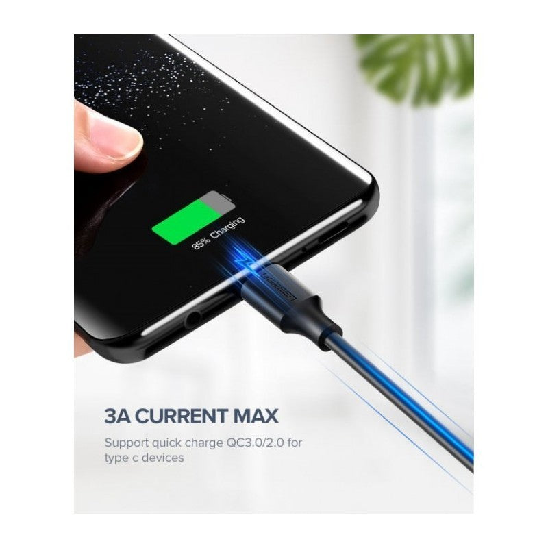 Ugreen, Usb 3.0 To Usb-C Fast Charge, Up To 5Gbps High Speed Data Sync, 0.5M, 1M, 2M - Us184 20881 20882 20884