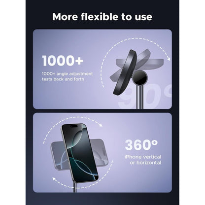 Ugreen, 2-In-1 Magnetic Wireless Charger For Iphone + Airpods (Qi2 Certified) ? Total Output: 25W Max - W710 45382