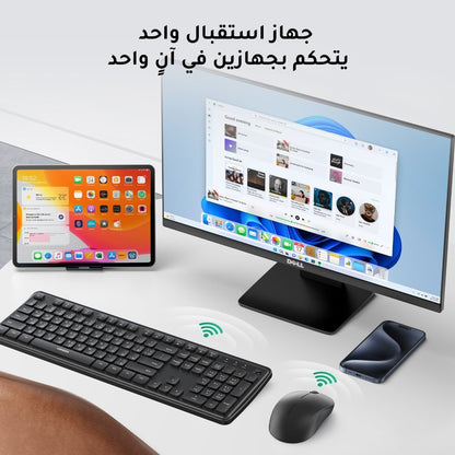 Ugreen, Built Strong. Built Smart. Silent And Comfortable Wireless Keyboard & Mouse Combo - Mk331 65781