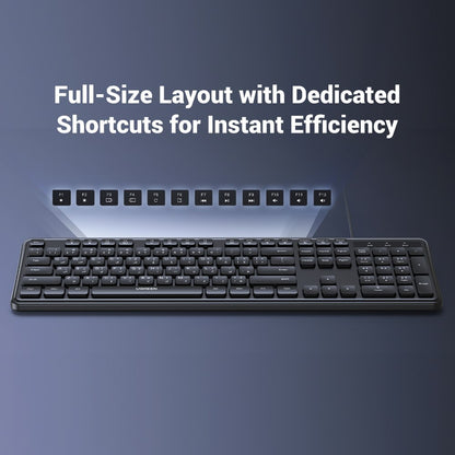 Ugreen, High Quality Wired Combo Eng/Arabic Keyboard And Mouse Set - Mk330 55915