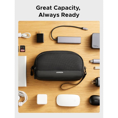 Ugreen, Premium Water-Resistant Electronics Travel Organizer Luxury Tech Edc Pouch - Lp930 65556