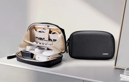 Ugreen, Ultimate Luxury Water Resistant Electronics Storage Case With 160? Wide Opening And Multiple Level Storage - Lp931 65554