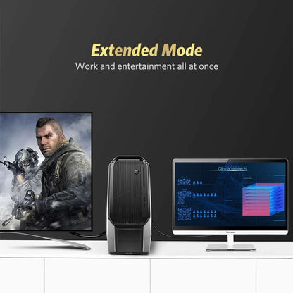 Ugreen, Dp Male To Vga Male Cable, 1.5M, Full Hd, High-Quality Video Connection - Dp105 10247