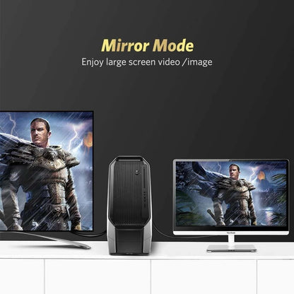 Ugreen, Dp Male To Vga Male Cable, 1.5M, Full Hd, High-Quality Video Connection - Dp105 10247