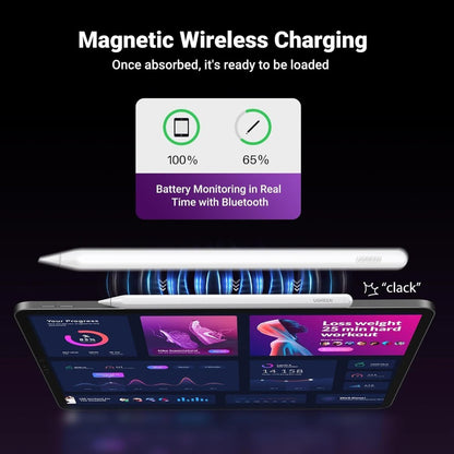 Ugreen, Wireless Charging Smart Stylus Pen For Ipad - High Precision, Palm Rejection, Magnetic Charging - Lp653 15910