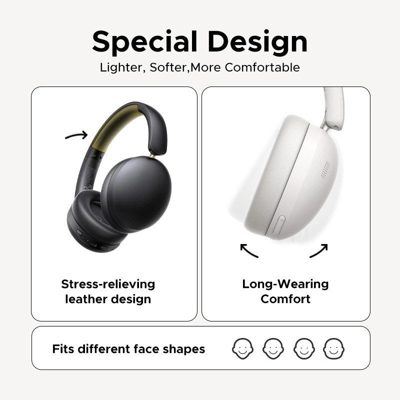 Ugreen, Studio Max 2 Bluetooth Wireless Headphones ? Premium Sound, Ultra-Low Latency, Noise Reduction - Hp205 45018 45017, Available in Different Colors