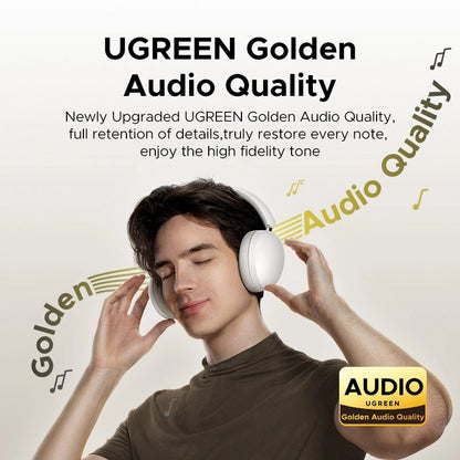 Ugreen, Studio Max 2 Bluetooth Wireless Headphones ? Premium Sound, Ultra-Low Latency, Noise Reduction - Hp205 45018 45017, Available in Different Colors