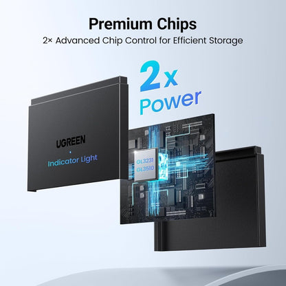 Ugreen, 4-In-1 Usb-C & Usb-A Card Reader With Usb Ports ? Sd, Tf, And Data Transfer Solution - Cm812 45167