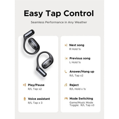 UGREEN, Premium Open-Ear Wireless Headbuds With Ai Noise-Canceling Microphones - Sports Earbuds - Ws213 65655 65387
