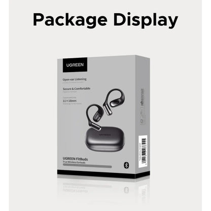 UGREEN, Premium Open-Ear Wireless Headbuds With Ai Noise-Canceling Microphones - Sports Earbuds - Ws213 65655 65387