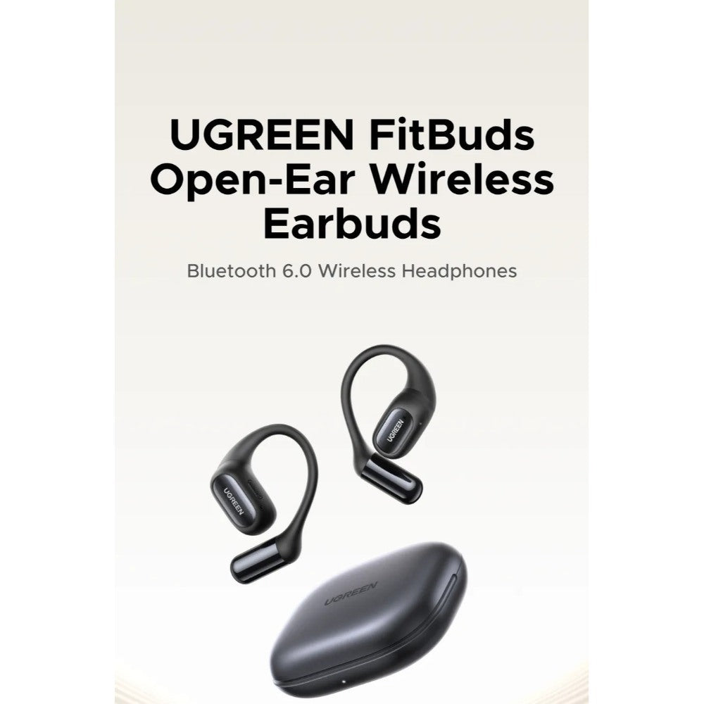 UGREEN, Premium Open-Ear Wireless Headbuds With Ai Noise-Canceling Microphones - Sports Earbuds - Ws213 65655 65387