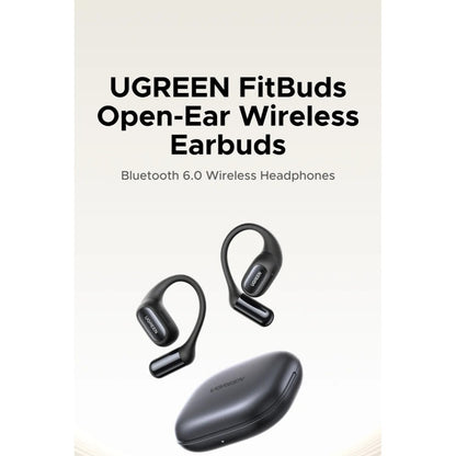 UGREEN, Premium Open-Ear Wireless Headbuds With Ai Noise-Canceling Microphones - Sports Earbuds - Ws213 65655 65387