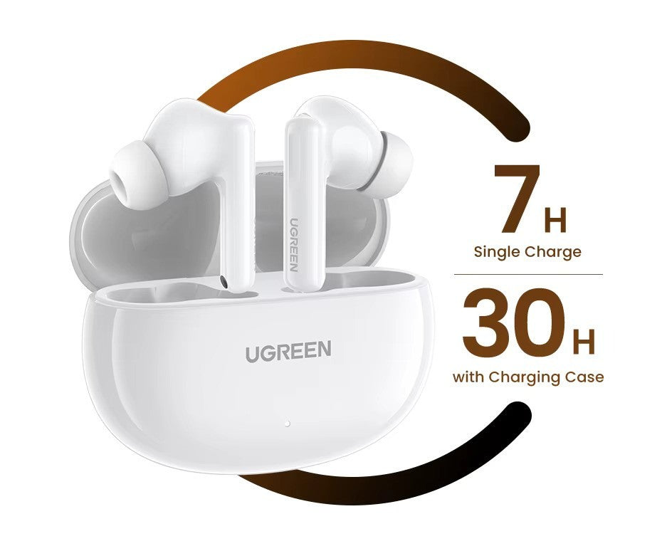 UGREEN, Hitune T6S Tws Hybrid Active Noise Cancellation (Anc) Earbuds ? Premium Sound & Noise Cancellation - Ws205 45585