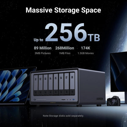 UGREEN, Nasync Dxp8800 Plus - 35127B