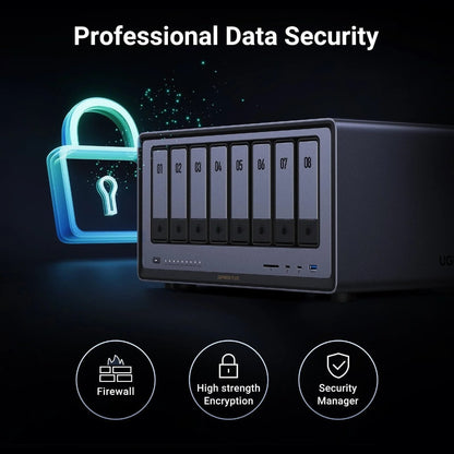 UGREEN, Nasync Dxp8800 Plus - 35127B