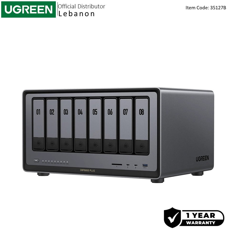 UGREEN, Nasync Dxp8800 Plus - 35127B