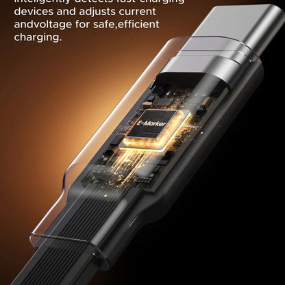 Ugreen, Nexode USB-C to USB-C 100W Retractable Cable: Reliable, Fast, and Durable with 4 Length Adjustments - L531 65905