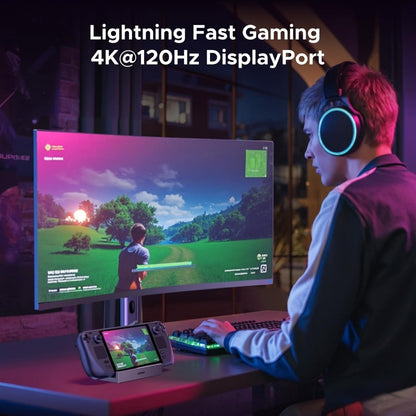 Ugreen, Steam Deck Dock 9-in-1 Docking Station, 4K@120Hz for Steam Deck, ROG Ally, ROG Xbox Ally, Legion Go - CM800 55733