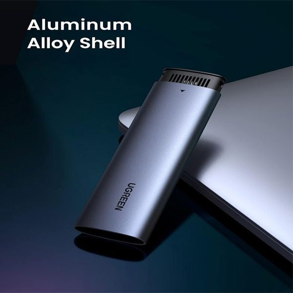Ugreen, M.2 Nvme Ssd Enclosure ? 10Gbps Usb-C 3.1 Gen 2, Aluminum Case, Up To 2Tb - Cm400 10902