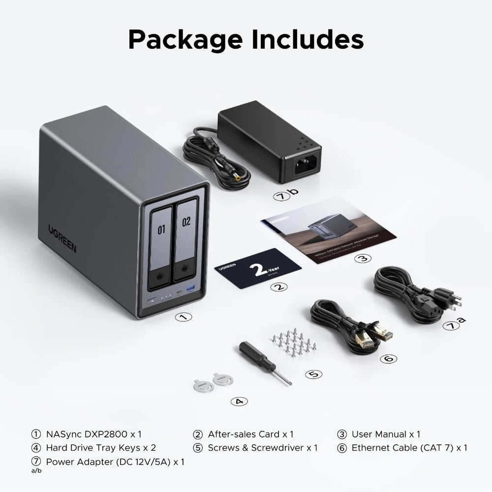 UGREEN NASync DXP2800 - 25369