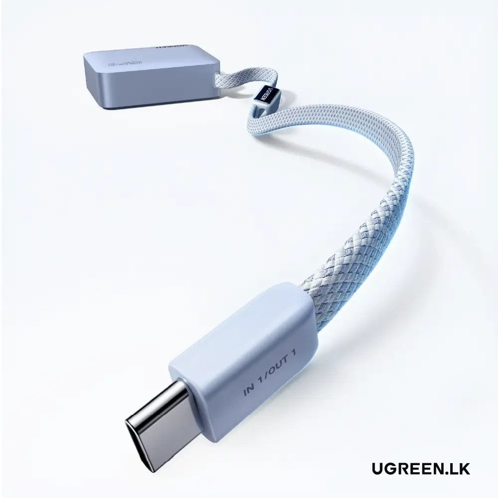 UGREEN 10000mAh 33W Ultra-Compact Power Bank with Built-in Cable - PB584 75173B