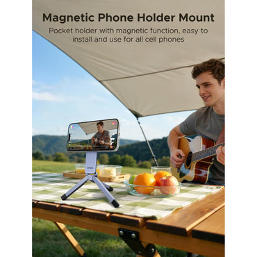UGREEN 360 Degree Magnetic Phone Tripod, Aerospace Grade Aluminum, Multi-Mode, 118g Lightweight - LP962 75509