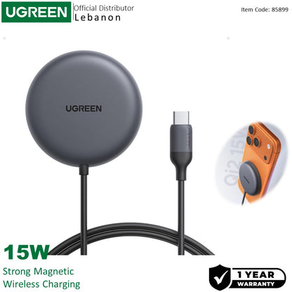 UGREEN Qi2 15W Magnetic Wireless Charger, Fast MagSafe Charging  for iPhone - W720 85899