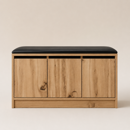 Nordic Storage Bench Shoe Cabinet | MR2-KE