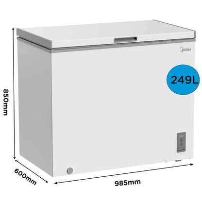 Midea 249L Chest Freezer, MDRC345FZE01A-E