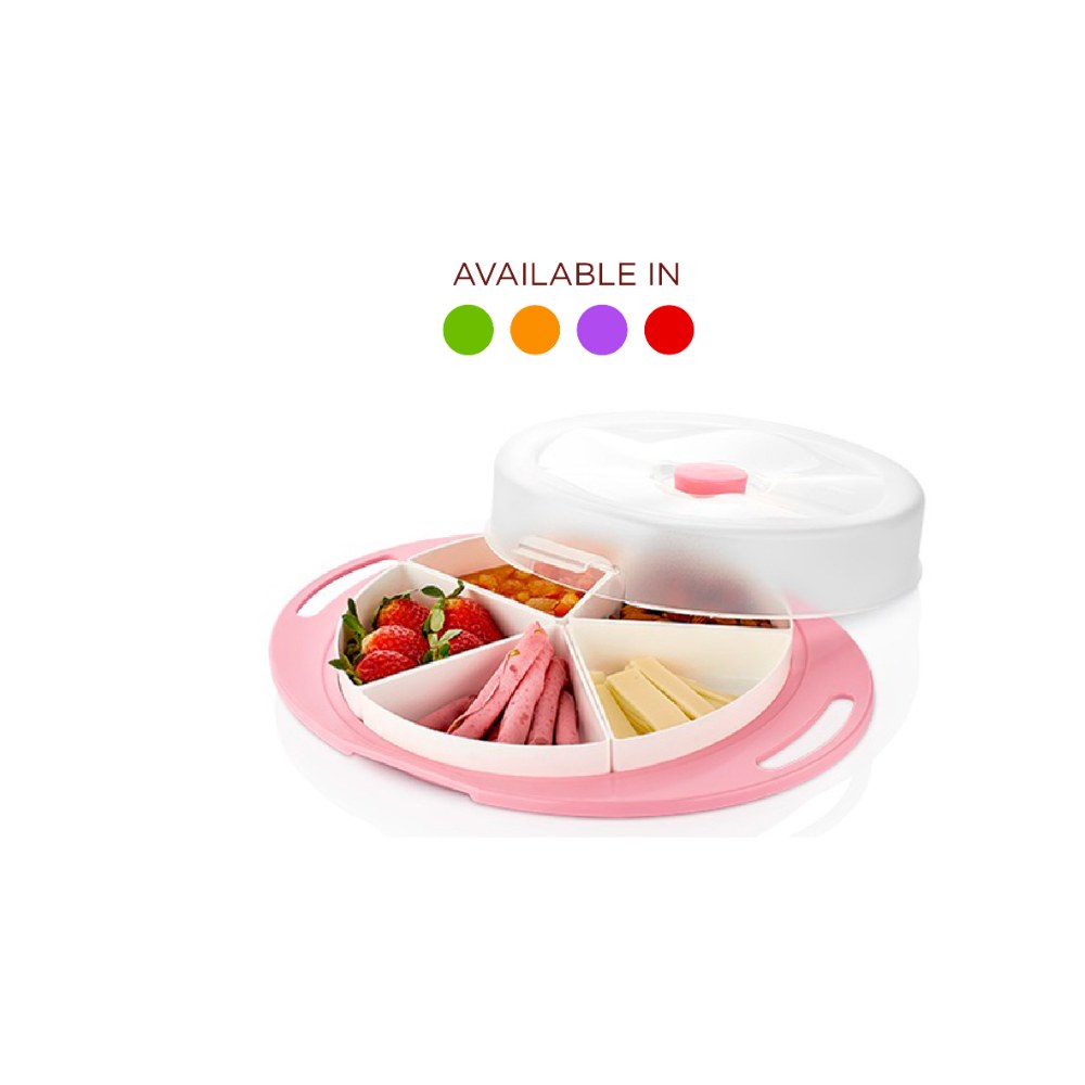 Urve, Round Breakfast Set (Available in Green / Orange / Violet / Red), UR-3304