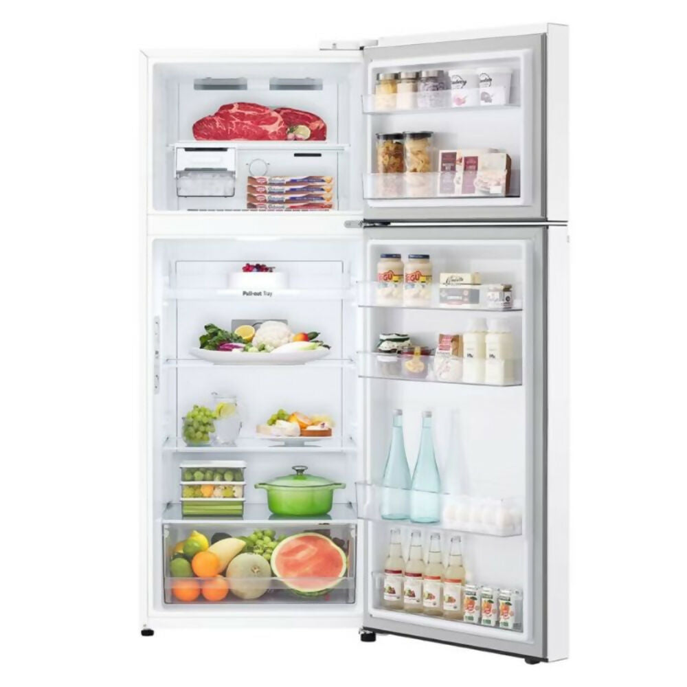 LG Top Freezer Refrigerator 423L, Smart Inverter - [White], GLB-582GVWP