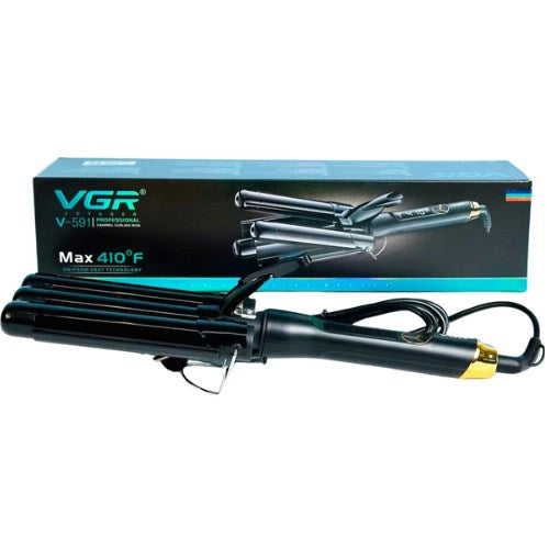 VGR, V-591 Professional 3 Barrel Curling Iron