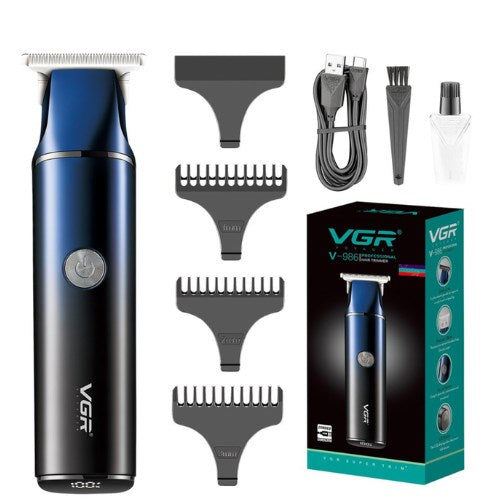 VGR, V-986 Pro Self Haircut Hair Clipper Beard Trimmer