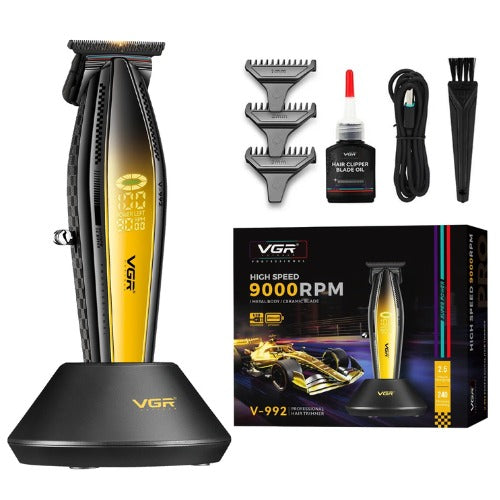 VGR, V-992 Professional Hair Trimmer For Men Versatile Cordless Zero