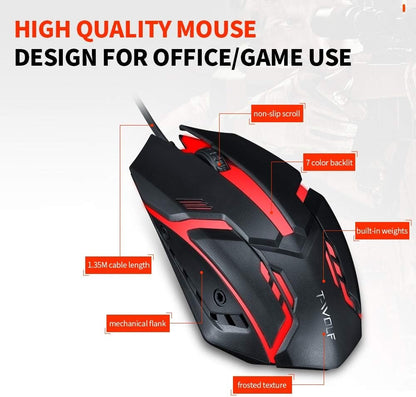 T-Wolf V1 Wired Gaming Mouse