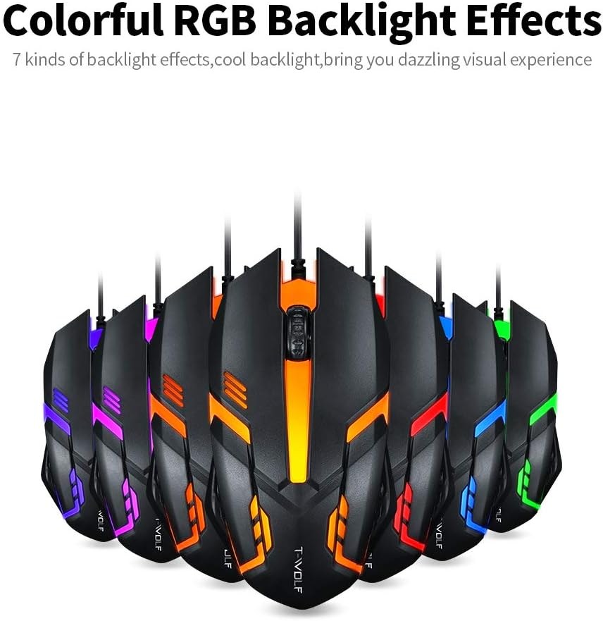 T-Wolf V1 Wired Gaming Mouse