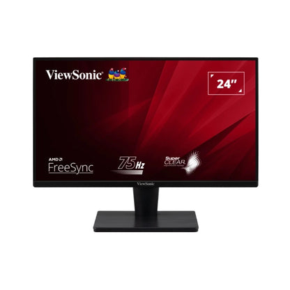 Viewsonic, Va24D1-H 23.8'' Monitor |Ips Technology|5Ms Response Time|Resolution: 1920X1080| Black| 100Hz | Blue Light Filter, Flicker Free Vga/Hdmi |Anti Glare | Contrast Ratio:1000:1| Viewing Angle 178? |Tilt | 1 Hdmi |1 Vga |1 Year Warranty
