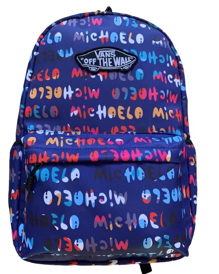 Vans Off The Wall Old Skool Iii Laptop Backpack Travel School Bag Michaela