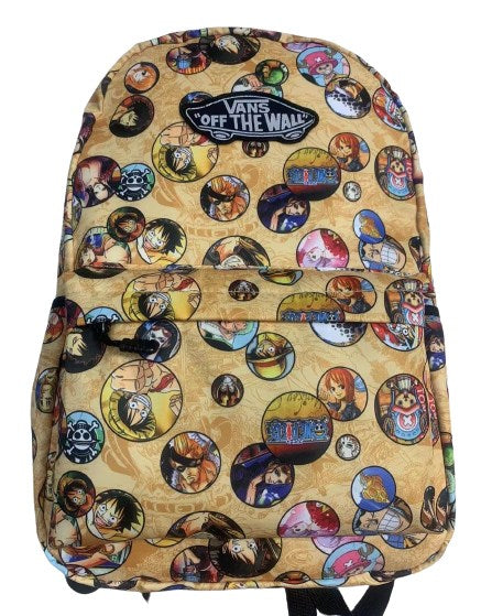 Vans, Off The Wall Old Skool III Laptop Backpack Travel School Bag (Character)