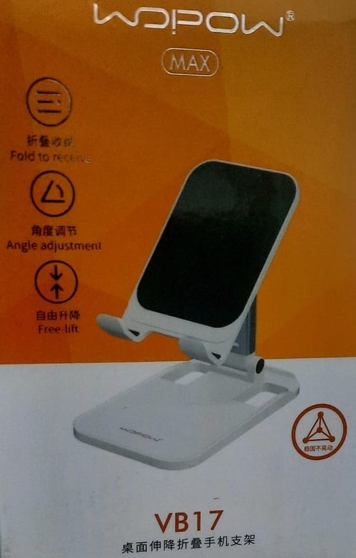 Wopow Desktop Telscopic Folding Bracket Fold To Receive,AngleAdjustment,Free-Lift