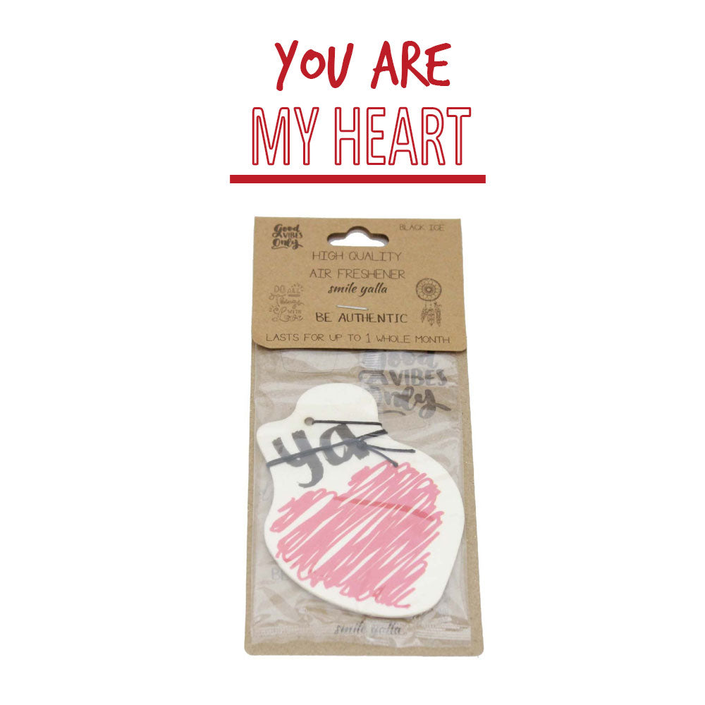 Smile Yalla, Valentine's Day, Car Air Freshener, Ya Albeh