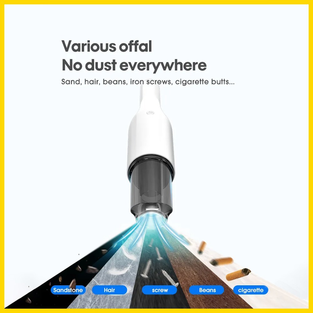 Carsun Car Wired Vacuum Cleaner, 120W, 10000PA