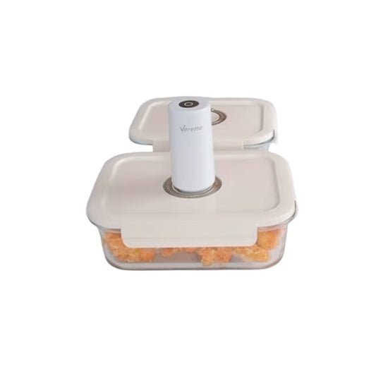 Veretto, Rechargeable Vacuum Fresh Glass Container + Bags And Pump