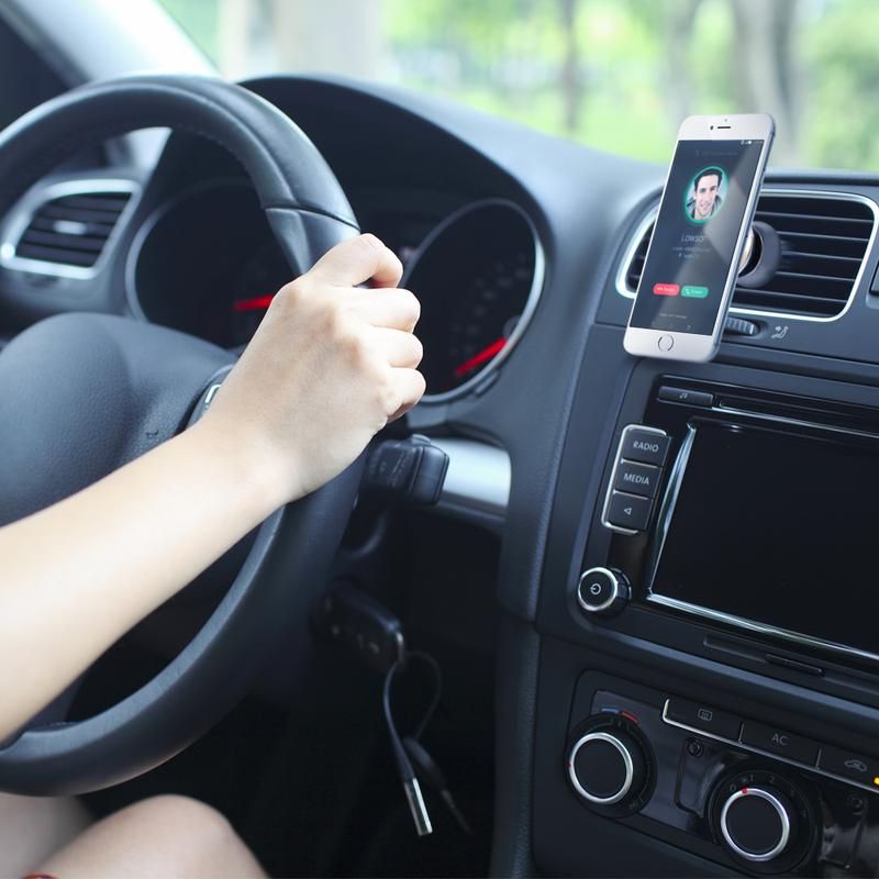 Promate, Anti-Slip Mini Magnetic Car Ac Vent Universal Smartphone Holder